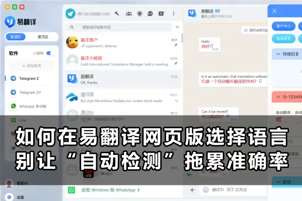 易翻译法咋？